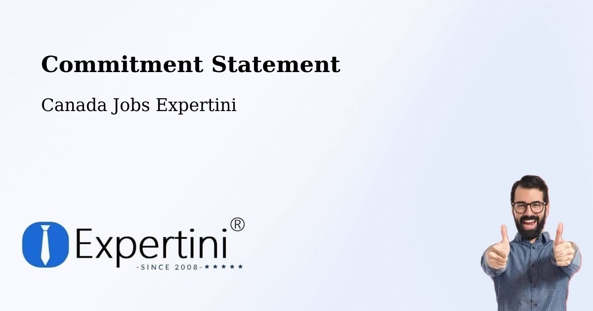 Corporate Commitment – Ottawa - Canada Jobs Expertini