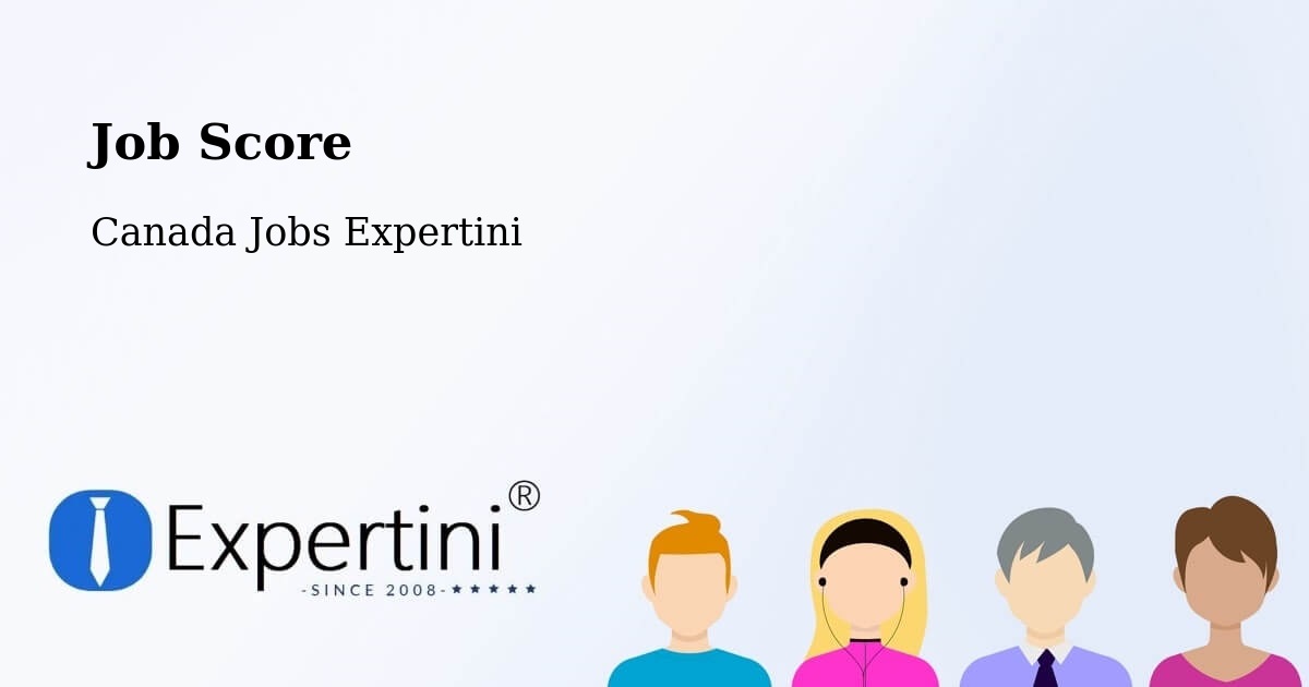 Job Score - Canada Jobs Expertini