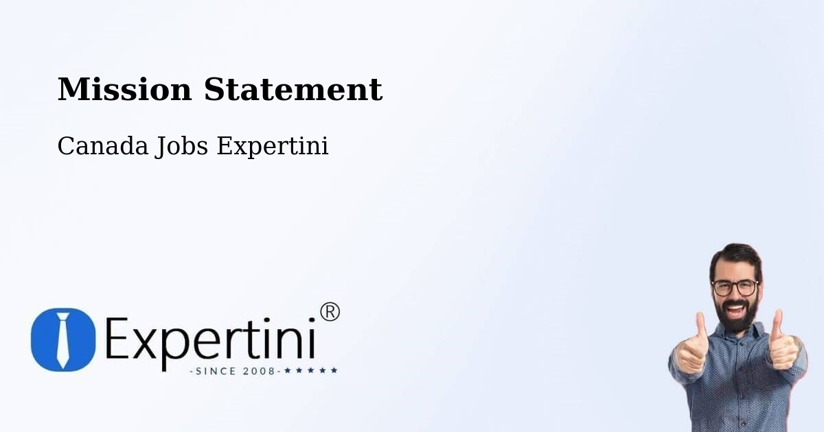 Mission Statement - Canada Jobs Expertini